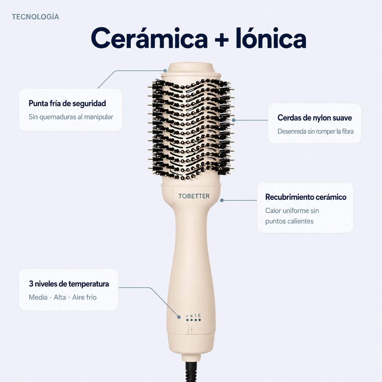 Cepillo Secador TOBETTER - Imagen 3