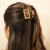 Hair Clip Basic Café