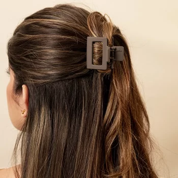 Hair Clip Basic Chocolate