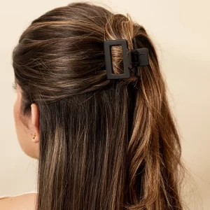 Hair Clip Basic Negro