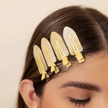 Hair Pins Aurora Yellow