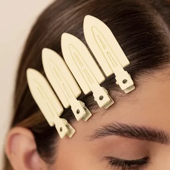 Hair Pins Butter Yellow Soft