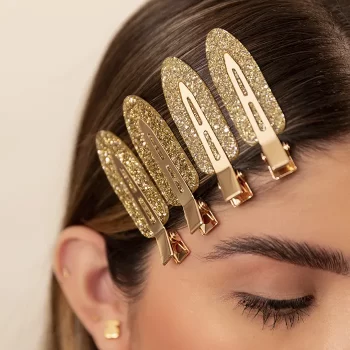 Hair Pins Golden Shine