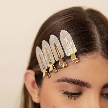 Hair Pins Nacar Tornasol