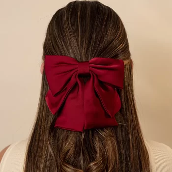 Moño Burgundy