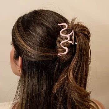 Hair Clip Curves Rosa