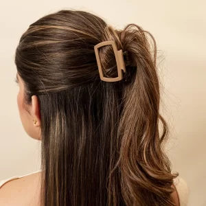 Hair Clip Emma Café