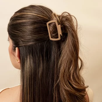 Hair Clip Emma Café