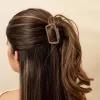 Hair Clip Emma Chocolate