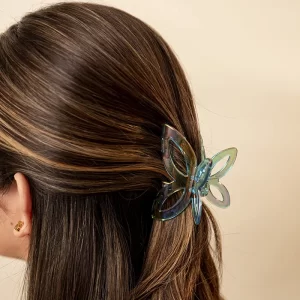 Hair Clip Fusion Butterfly Azul