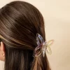Hair Clip Fusion Butterfly Transparente