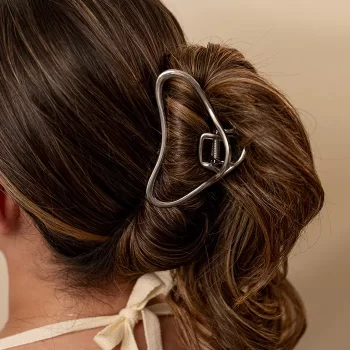 Hair Clip Julia Plateado