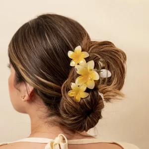 Hair Clip Malibu Amarillo