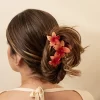 Hair Clip Malibu Naranja