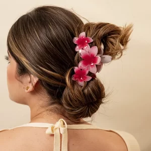 Hair Clip Malibu Rosa