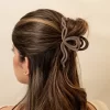 Hair Clip Octopus Chocolate