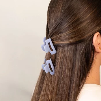 Hair Clips Azure Frame