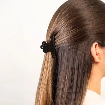Hair Clip Noir Bloom