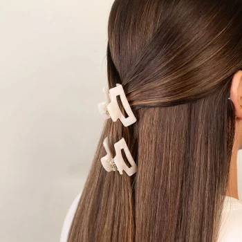 Hair Clips Lucent Frame