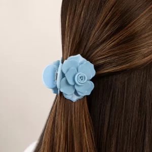 Hair Clip Sky Camelia