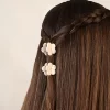 Hair Clips Petal Cream Mini