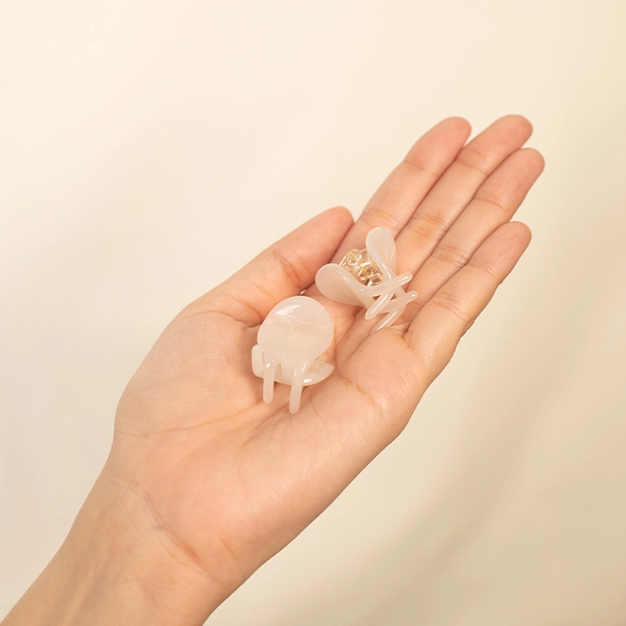 Hair Clips Lucent Pearl Mini - Imagen 2